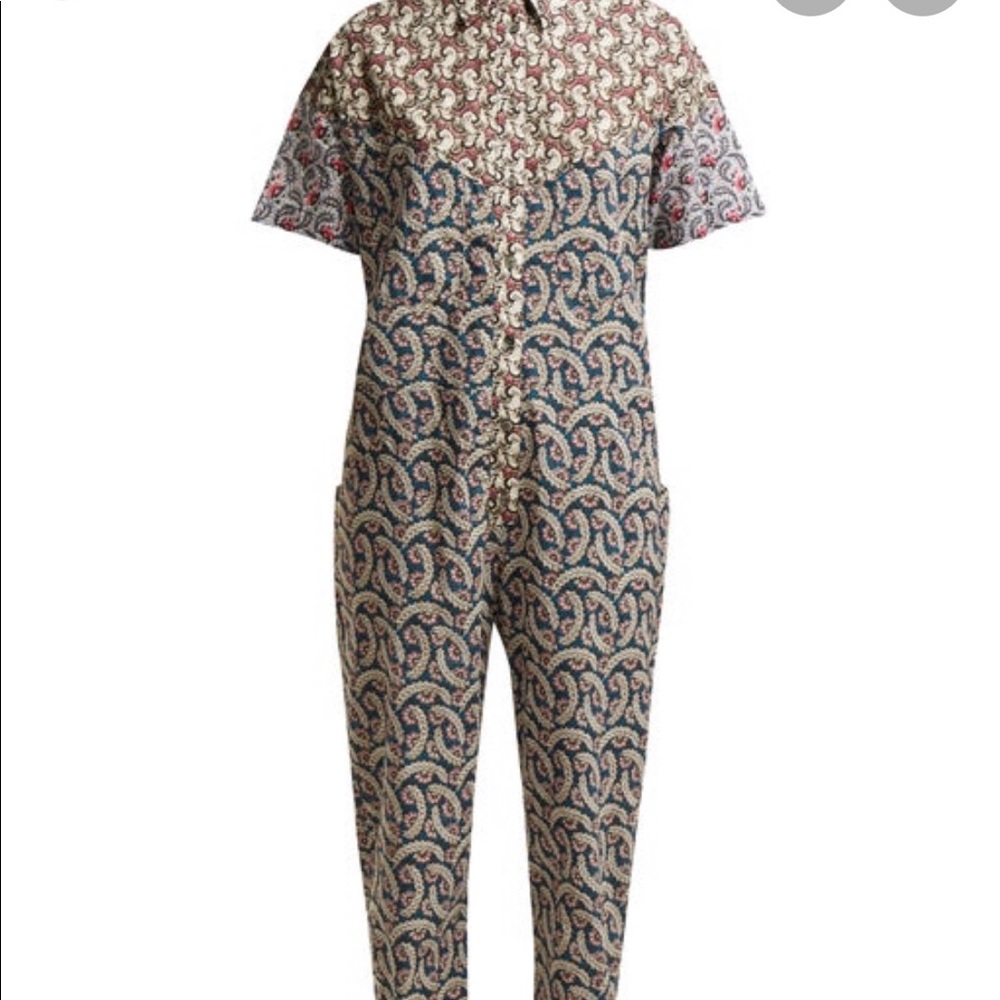 Isabel Marant Etoile Lindsie cotton jumpsuit 38